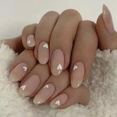 White hearts